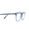 Tom Ford FT5832-B Eyeglasses 090 shiny blue - product thumbnail 3/4