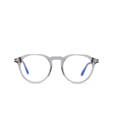 Lunettes de vue Tom Ford FT5833-B 020 shiny grey - Vue de face