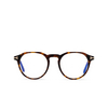 Tom Ford FT5833-B Eyeglasses 052 havana / monocolor / dark havana - product thumbnail 1/4