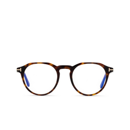 Tom Ford FT5833-B Eyeglasses 052 havana / monocolor / dark havana