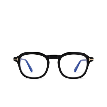 Lunettes de vue Tom Ford FT5836-B 001 shiny black - Vue de face