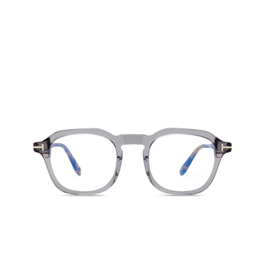 Lunettes de vue Tom Ford FT5836-B 020 shiny grey - Vue de face