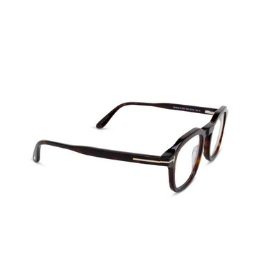 Lunettes de vue Tom Ford FT5836-B 052 havana - Vue trois quarts