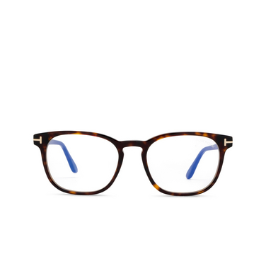 Lunettes de vue Tom Ford FT5868-B 052 dark havana - Vue de face