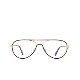 Tom Ford FT5897-B Eyeglasses 053 blonde havana