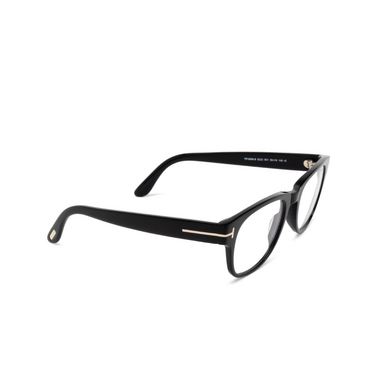 Tom Ford FT5898-B Eyeglasses 001 shiny black - three-quarters view