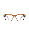 Gafas graduadas Tom Ford FT5898-B 050 dark havana - Miniatura del producto 1/4