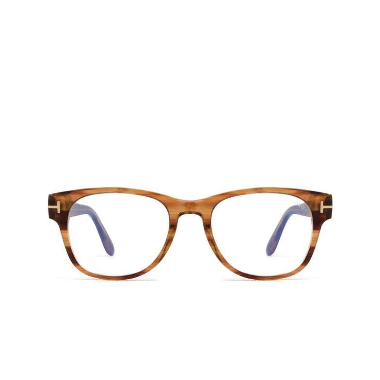 Tom Ford FT5898-B Eyeglasses 050 dark havana - 1/4