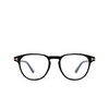 Tom Ford FT5899-B Korrektionsbrillen 001 shiny black - Produkt-Miniaturansicht 1/4