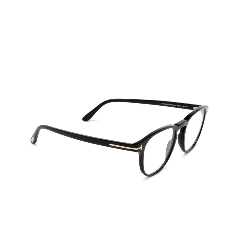 Tom Ford FT5899-B Eyeglasses 001 shiny black - 2/4