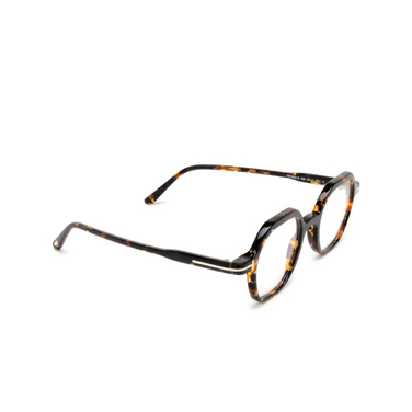 Gafas graduadas Tom Ford FT5900-B 056 dark havana - Vista tres cuartos