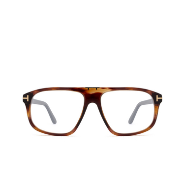 Lunettes de vue Tom Ford FT5901-B-N 050 dark brown - Vue de face