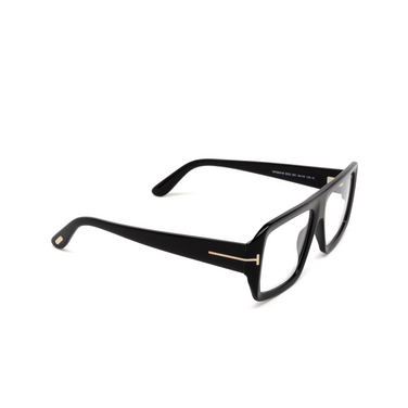 Occhiali da vista Tom Ford FT5903-B 001 shiny black - tre quarti