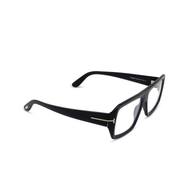 Tom Ford FT5903-B Eyeglasses 002 matte black - three-quarters view