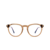 Tom Ford FT5905-B Eyeglasses 045 light brown - product thumbnail 1/4