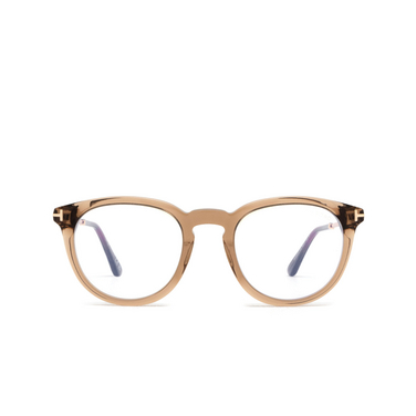 Lunettes de vue Tom Ford FT5905-B 045 light brown - Vue de face