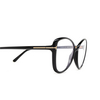 Tom Ford FT5907-B Korrektionsbrillen 001 shiny black - Produkt-Miniaturansicht 3/4