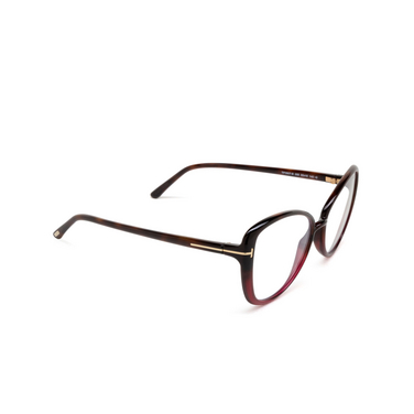 Tom Ford FT5907-B Eyeglasses 055 coloured havana - three-quarters view