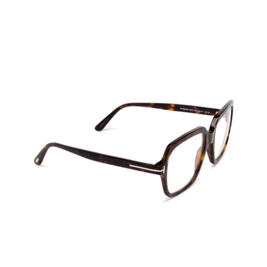 Tom Ford FT5908-B Eyeglasses 052 dark havana - three-quarters view