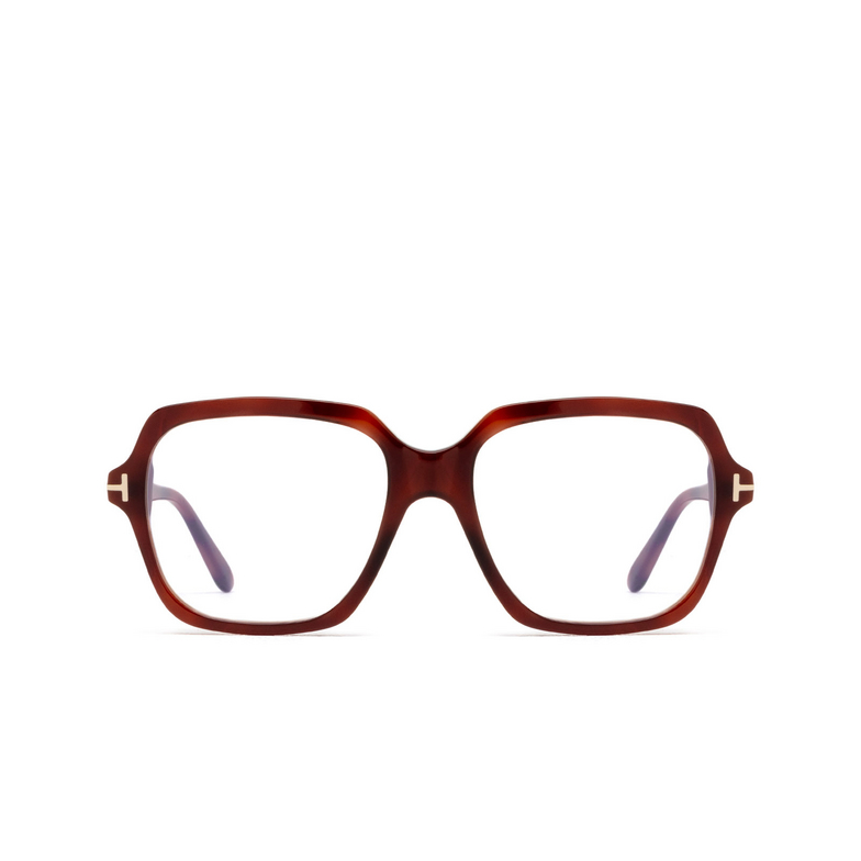 Tom Ford FT5908-B Eyeglasses 054 red havana - 1/4