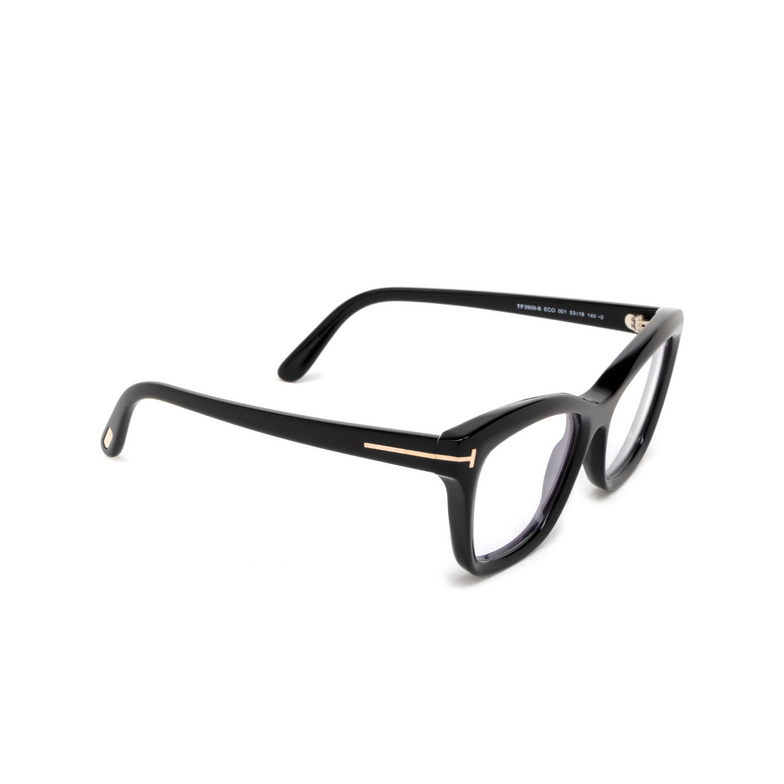 Tom Ford FT5909-B Eyeglasses 001 shiny black - 2/4