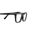 Occhiali da vista Tom Ford FT5909-B 001 shiny black - anteprima prodotto 3/4