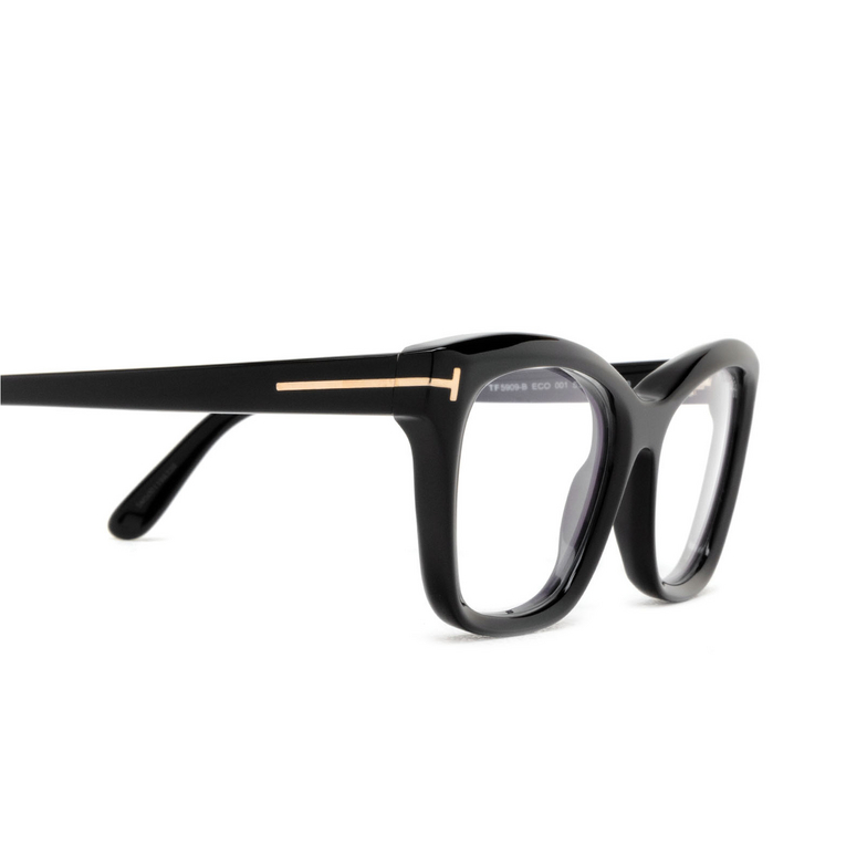 Gafas graduadas Tom Ford FT5909-B 001 shiny black - 3/4
