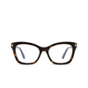 Tom Ford FT5909-B Korrektionsbrillen 052 dark havana - Produkt-Miniaturansicht 1/4