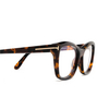 Gafas graduadas Tom Ford FT5909-B 052 dark havana - Miniatura del producto 3/4