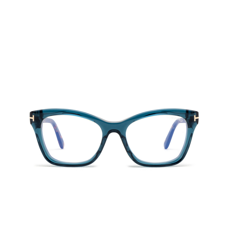 Tom Ford FT5909-B Korrektionsbrillen 092 shiny turquoise - 1/4