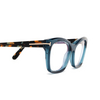 Gafas graduadas Tom Ford FT5909-B 092 shiny turquoise - Miniatura del producto 3/4