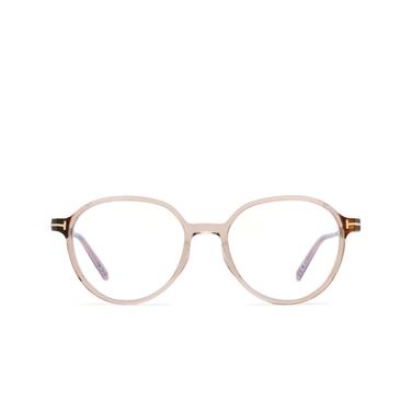 Tom Ford FT5910-B Eyeglasses 045 light brown - front view