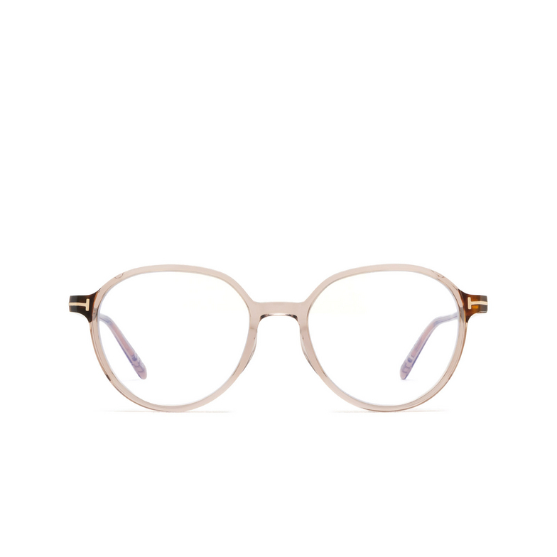 Tom Ford FT5910-B Eyeglasses 045 light brown - 1/4