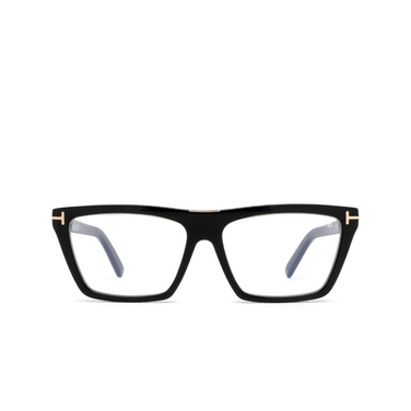 Tom Ford FT5912-B Eyeglasses 001 shiny black - front view