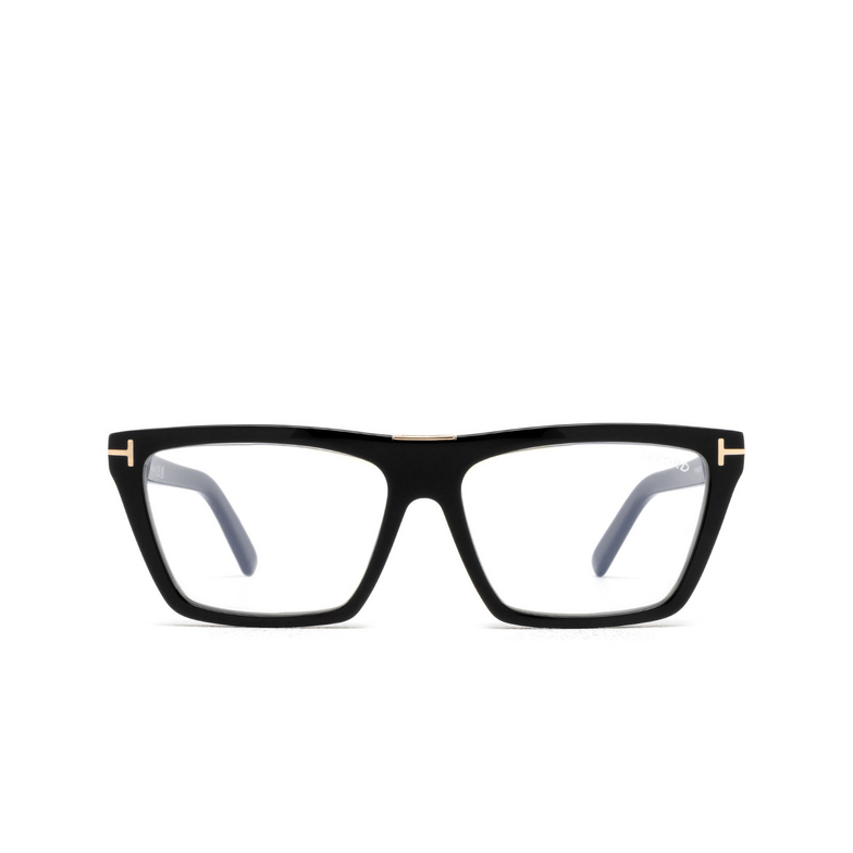 Tom Ford FT5912-B Eyeglasses 001 shiny black - 1/4