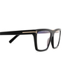 Gafas graduadas Tom Ford FT5912-B 001 shiny black - Miniatura del producto 3/4