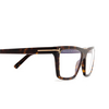 Tom Ford FT5912-B Korrektionsbrillen 052 dark havana - Produkt-Miniaturansicht 3/4