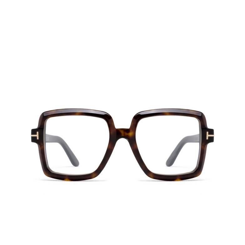 Lunettes de vue Tom Ford FT5913-B 052 dark havana - 1/4