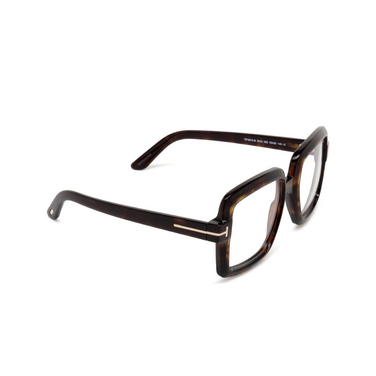 Tom Ford FT5913-B Eyeglasses 052 dark havana - three-quarters view