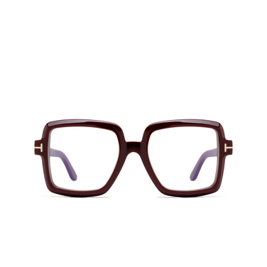 Lunettes de vue Tom Ford FT5913-B 069 bordeaux - Vue de face