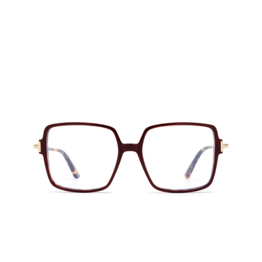 Lunettes de vue Tom Ford FT5915-B 071 bordeaux - Vue de face