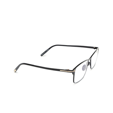 Lunettes de vue Tom Ford FT5935-B 009 matte gunmetal - Vue trois quarts