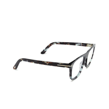 Tom Ford FT5939-B Eyeglasses 055 coloured havana - three-quarters view