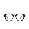 Gafas graduadas Tom Ford FT5940-B 001 shiny black - Miniatura del producto 1/4