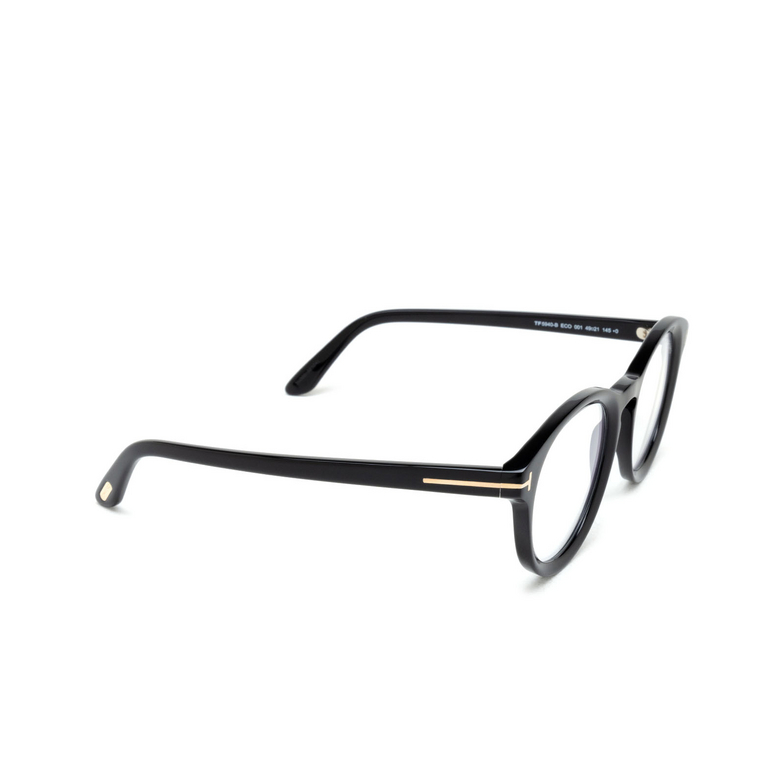 Tom Ford FT5940-B Eyeglasses 001 shiny black - 2/4