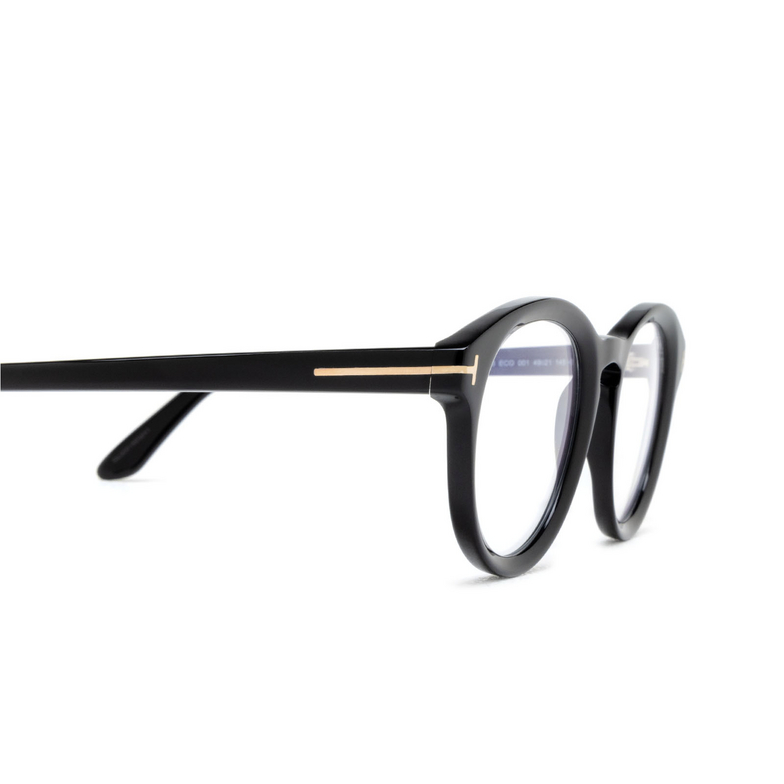 Tom Ford FT5940-B Eyeglasses 001 shiny black - 3/4