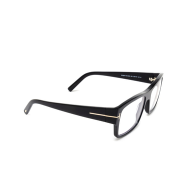 Tom Ford FT5941-B Eyeglasses 001 shiny black - three-quarters view