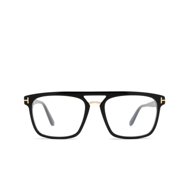 Lunettes de vue Tom Ford FT5942-B 001 shiny black - Vue de face