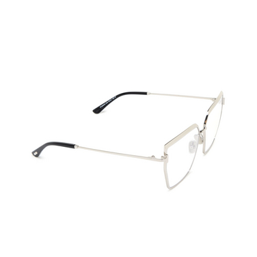 Gafas graduadas Tom Ford FT5946-B 016 shiny palladium - Vista tres cuartos