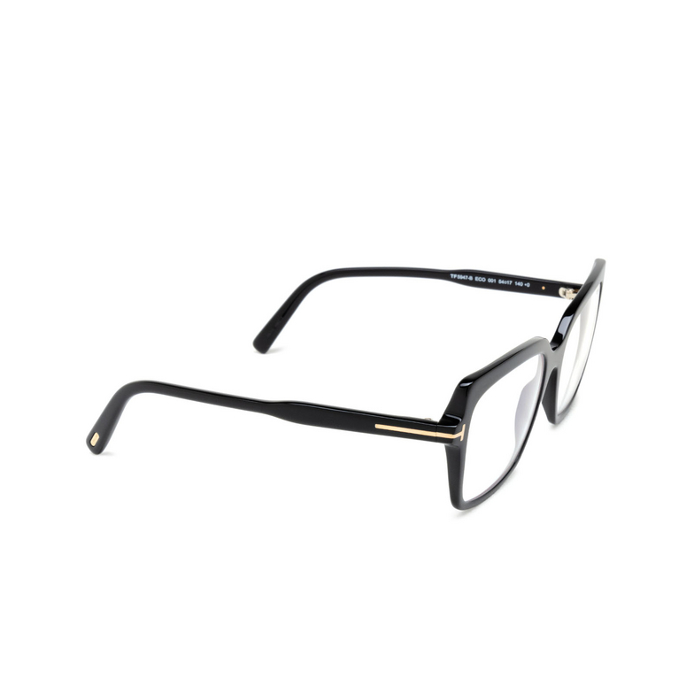 Gafas graduadas Tom Ford FT5947-B 001 shiny black - 2/4